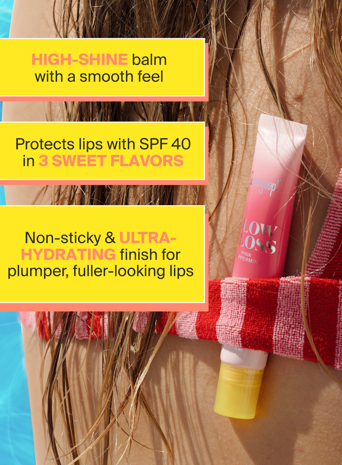 NEW! Glow Gloss SPF 40 Lip Balm Trio