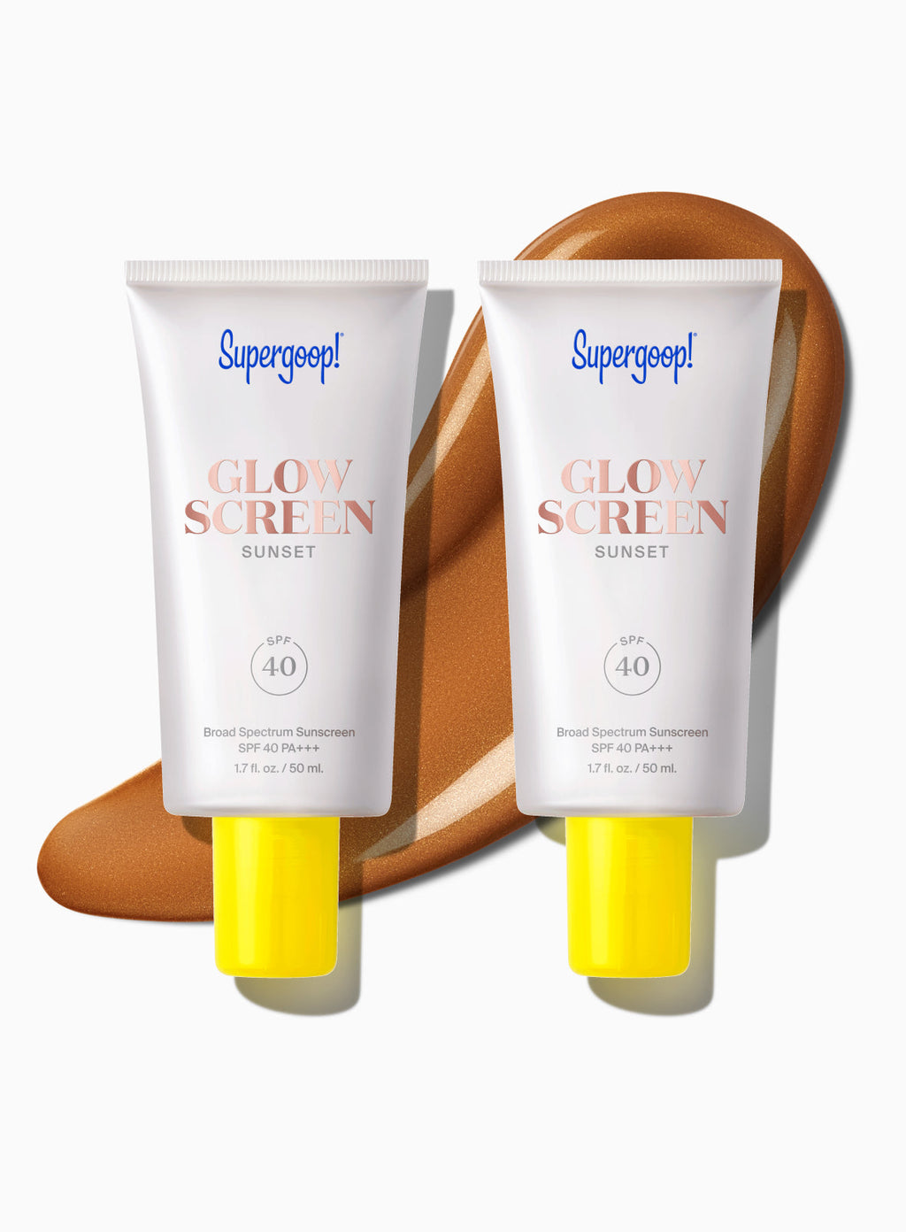 Glowscreen SPF 40 in Sunset - 2 pack