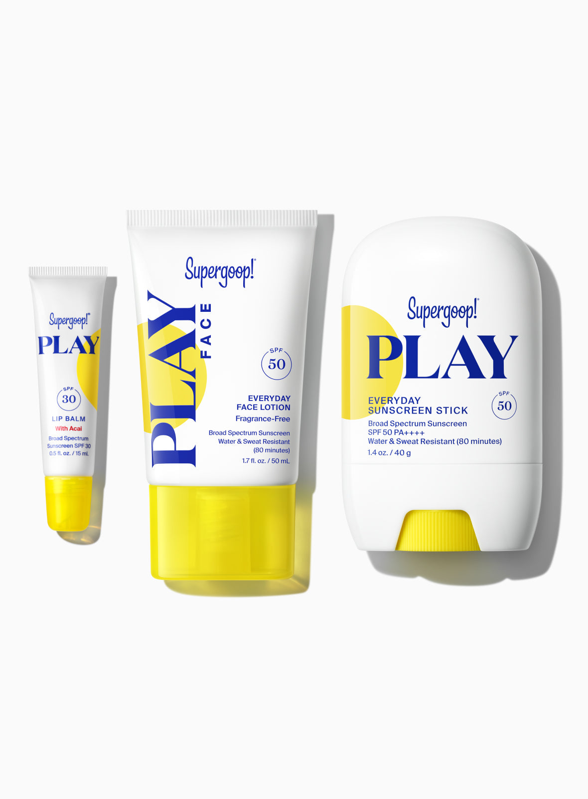 PLAY Game Face SPF Set